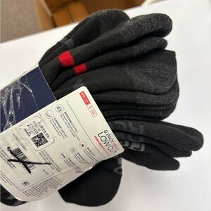 Black and Red Men's Socks